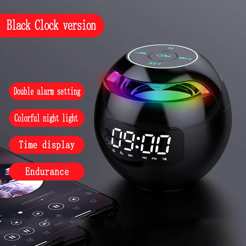 Smart Alarm Clock Bluetooth Speaker